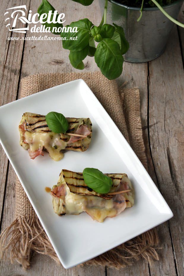 Involtini di melanzane