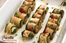 Involtini di zucchine e tonno