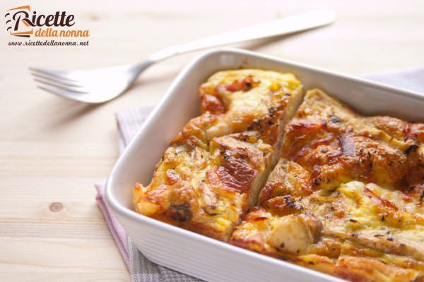 Sformato di carciofi ripieno