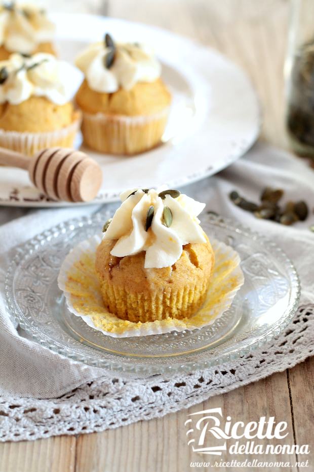 Muffin alla zucca ricetta e foto