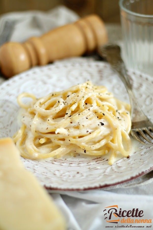 Cacio e pepe ricetta e foto