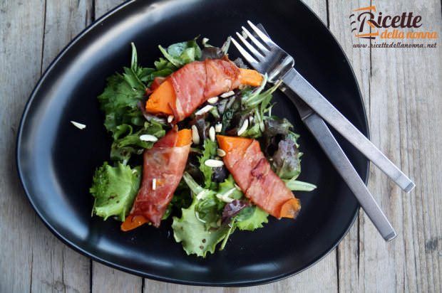 insalata zucca speck