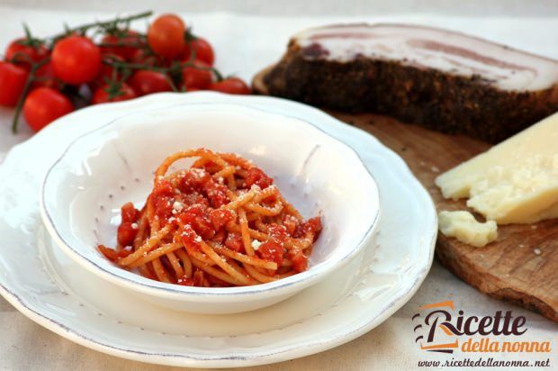 Ricetta pasta all'amatriciana