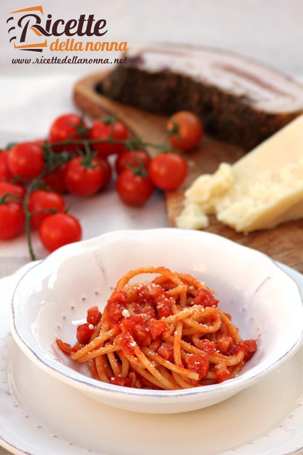 Ricetta pasta all'amatriciana