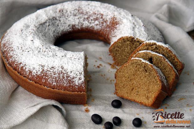 ricetta ciambella al caffè