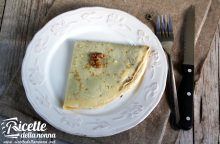 Crepes al cognac con Nutella e noci