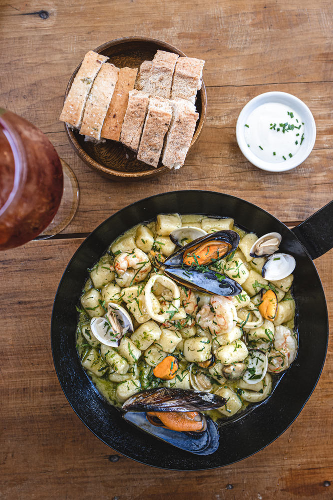 Gnocchi allo scoglio, ricetta