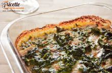 Merluzzo con spinaci gratinato