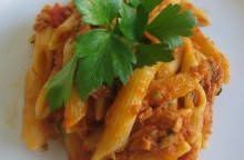 Penne tonno e Pachino