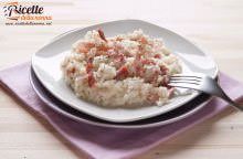 Risotto rosmarino e crudo