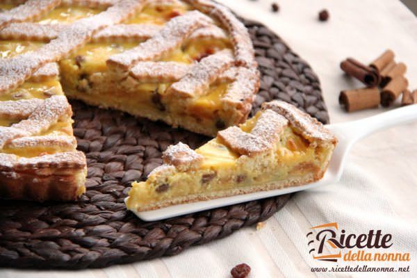 Torta crostata strudel