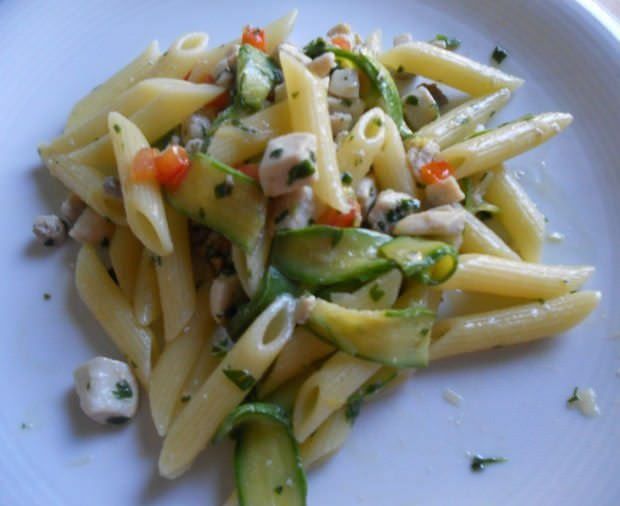 Penne al pesce spada ricetta e foto