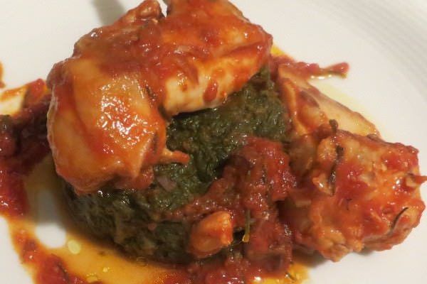 Coniglio in zimino