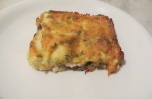 Lasagne nasello e melanzane