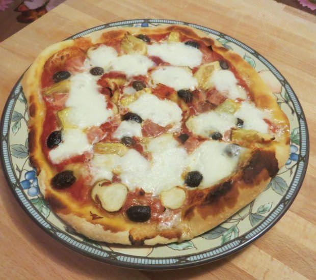 Pizza quattro stagioni ricetta e foto