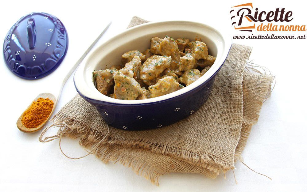 Bocconcini di vitello al curry