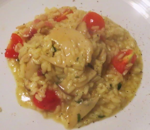 Risotto al curry e porcini ricetta e foto