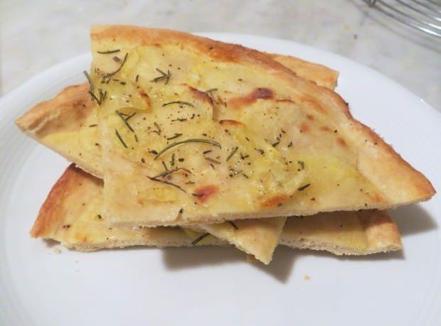 patate, impasto per pizza