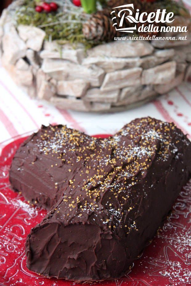 Tronchetto Di Natale Al Cioccolato.Tronchetto Di Natale Ricette Della Nonna