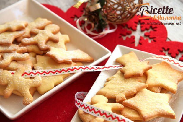 Dolci Al Cioccolato Di Natale.Biscotti Di Natale Glassati Al Cioccolato Ricette Della Nonna