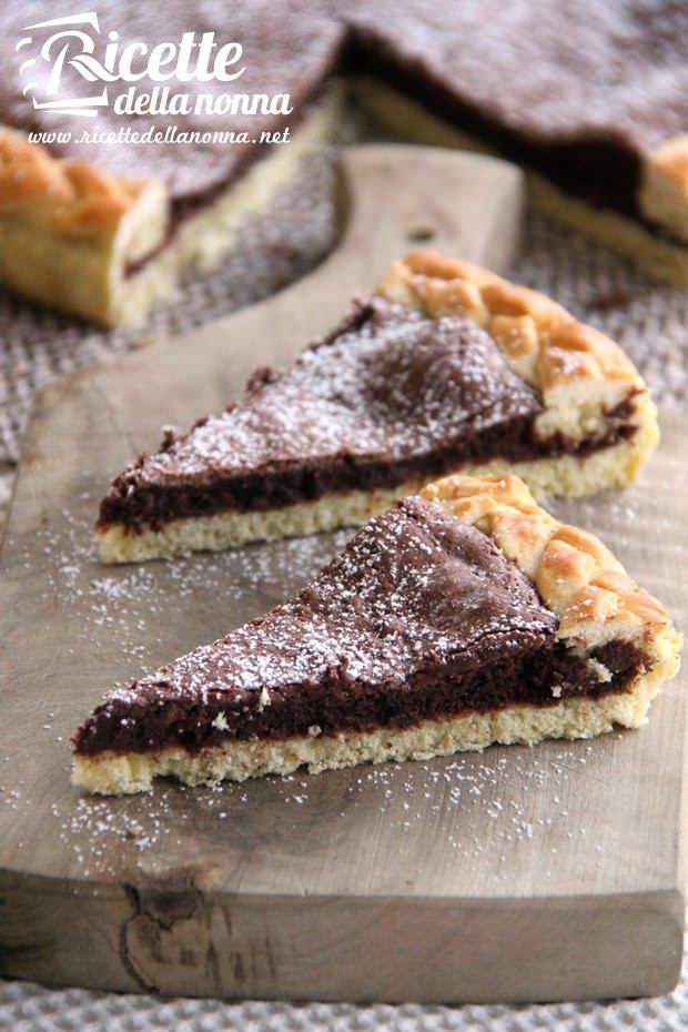 Crostata di tenerina ricetta e foto