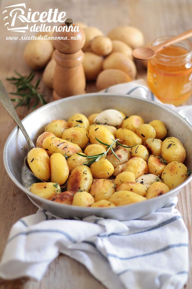 Patate al forno al miele ricetta e foto