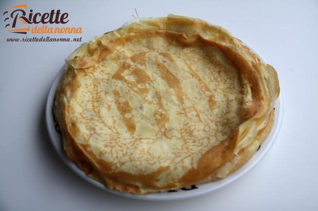 Crespelle ricetta e foto