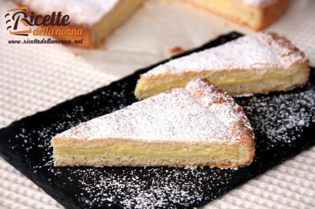 Ricetta crostata crema yogurt