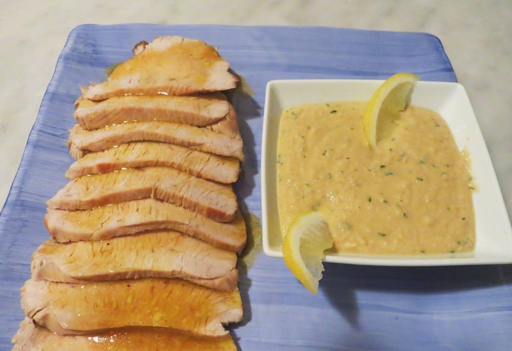 Fesa di tacchino con salsa ai carciofi e limone | Ricette ...