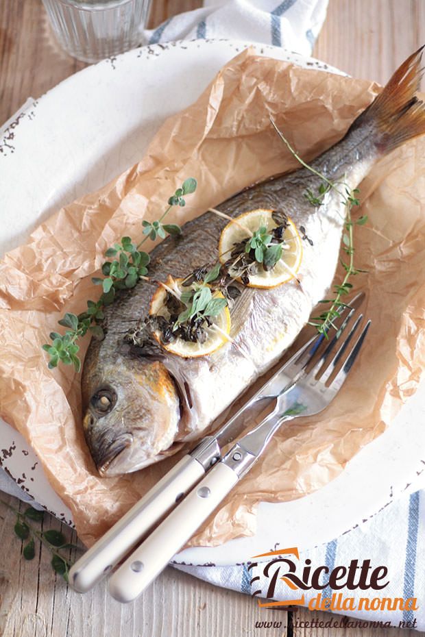 Orata al forno ricetta e foto