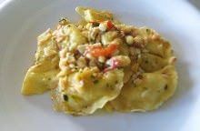 Tortelli di patate al tocco di triglie