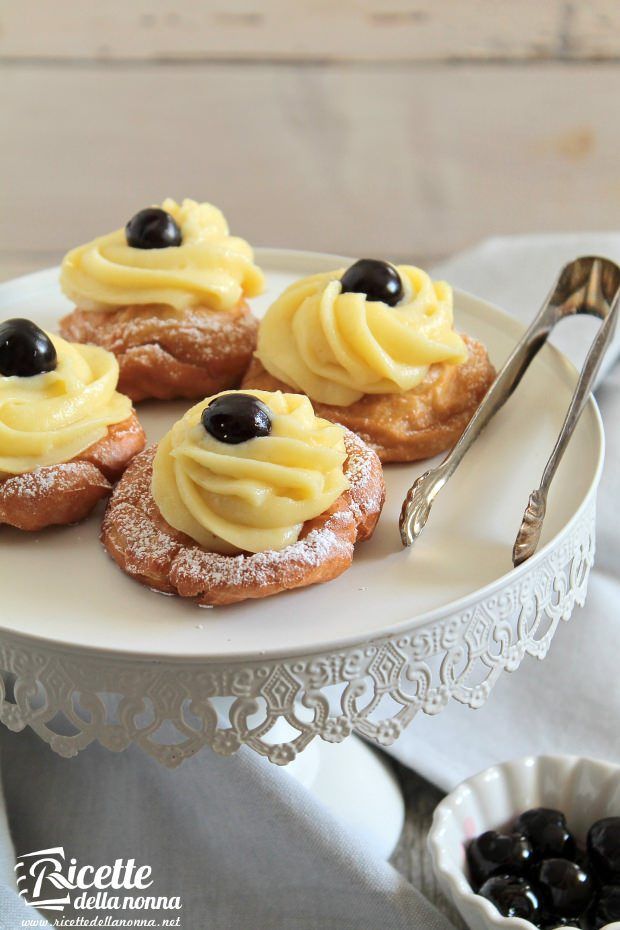 Zeppole napoletane di San Giuseppe ricetta e foto