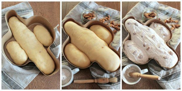 Preparazione Colomba pasquale fatta in casa