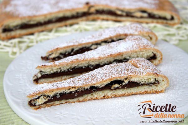 Crostata morbida allo yogurt e Nutella