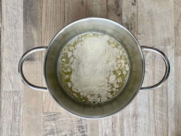 Preparazione bignè di San Giuseppe