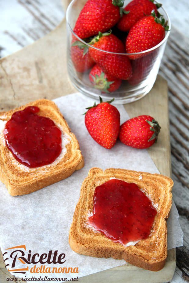 Marmellata di fragole ricetta e foto