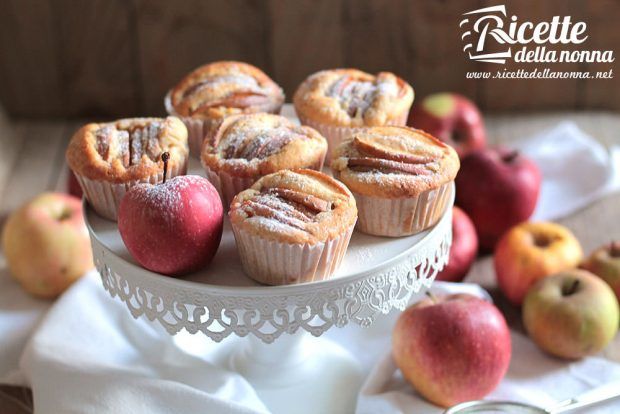 Muffin alle mele ricetta e foto