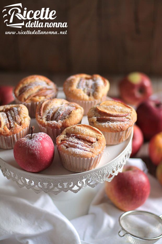 Muffin alle mele ricetta e foto