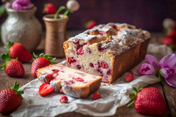 Plumcake alle fragole