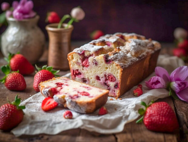 Plumcake alle fragole