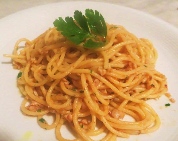 spaghetti alle triglie