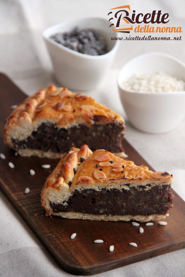 Frolla di riso e cioccolato fondente ricetta e foto