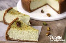 Cheesecake al pistacchio