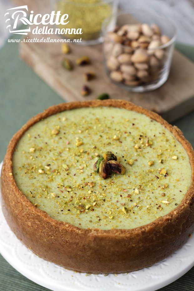 Ricetta cheesecake al pistacchio