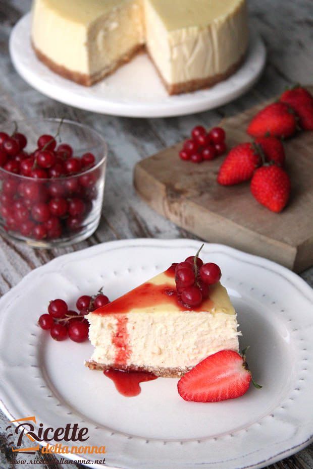 Cheesecake New York Style ricetta e foto