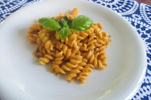 Fusilli capricciosi al tonno