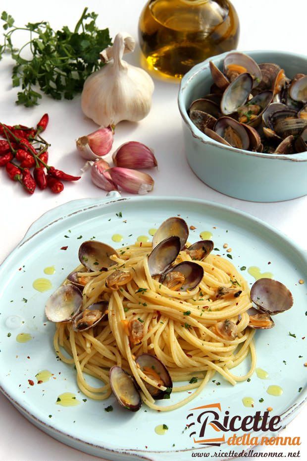 Spaghetti alle vongole veraci ricetta e foto