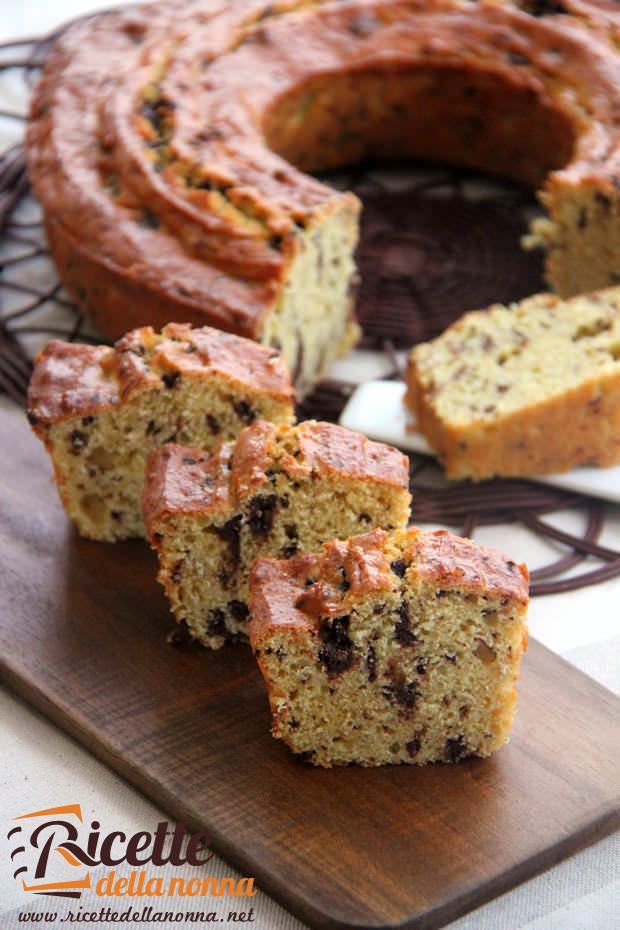 Ciambellone ricotta e cioccolato ricetta e foto