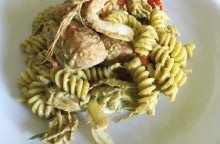 Fusilli scarola e cicale