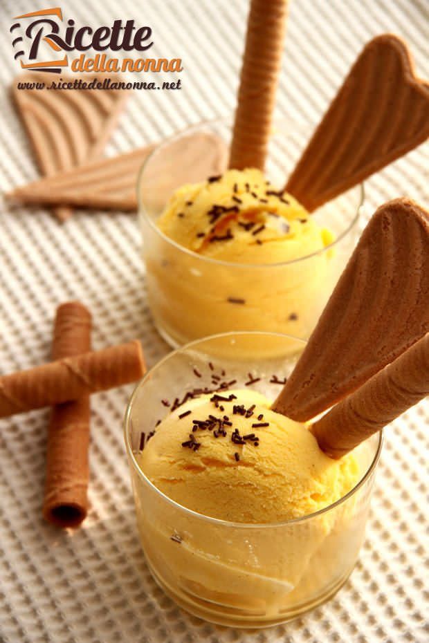 Gelato alla vera crema ricetta e foto